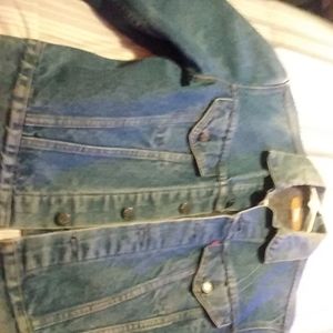 Vintage  lined Levi jean jacket